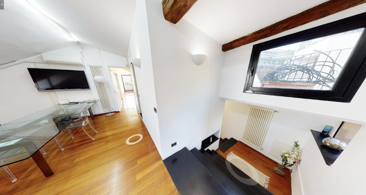 ATTICO SAN FAUSTINO 165 mq più 110 mq di terrazza- IN VILLA 700 ,VISTA MARE STREPITOSA-100 m dalla spiaggia-PARKING ESCLUSIVO-SKY,NETFLIX Rapallo Extérieur photo
